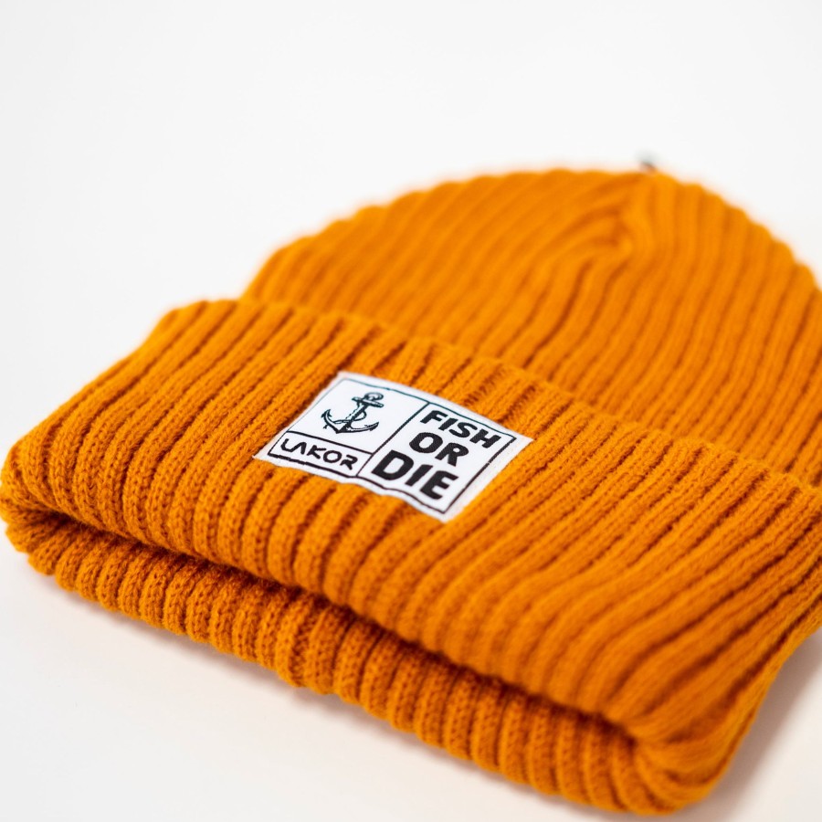 Mand LAKOR Accessories | Skagen Beanie Orange