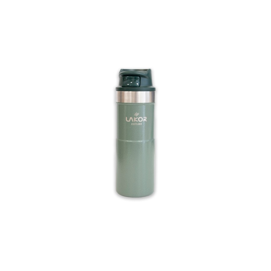 Mand LAKOR Emaljekrus & Eventyr | Lakor X Stanley Travel Mug .35L Green