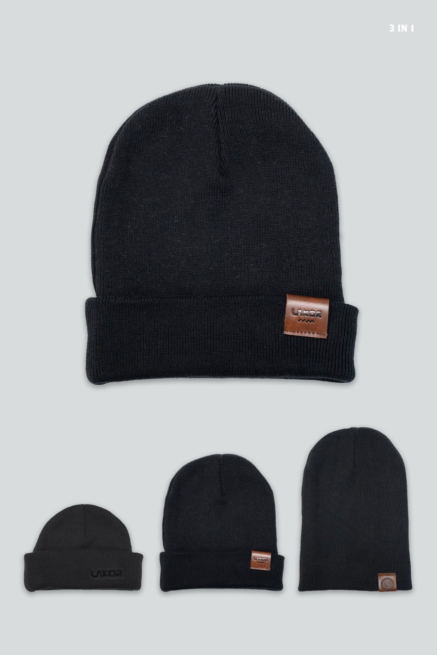 Mand LAKOR Accessories | Boom Beanie Black