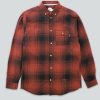 Mand LAKOR Skjorter | Inca Unna Shirt Redbrown