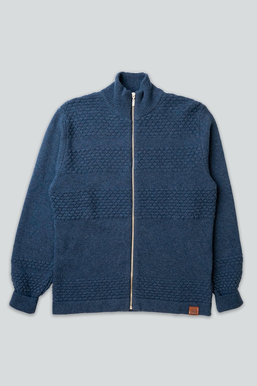 Mand LAKOR Strik | Haddock Knit Navy