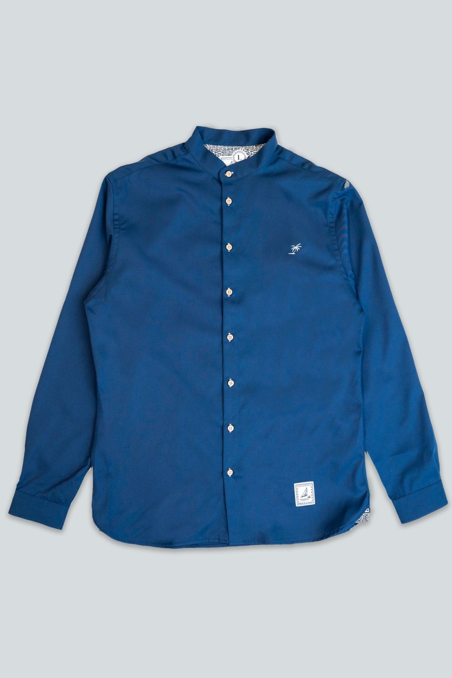 Mand LAKOR Skjorter | Alfred Shirt Ocean Depths
