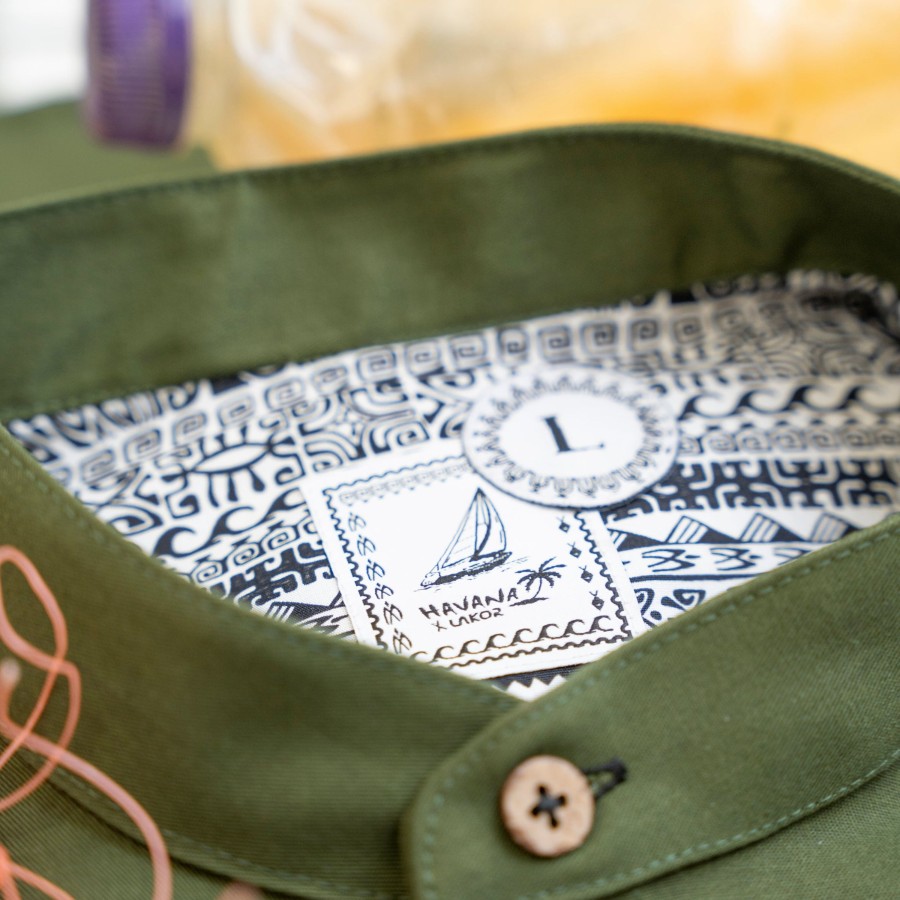Mand LAKOR Skjorter | Alfred Shirt Cypress