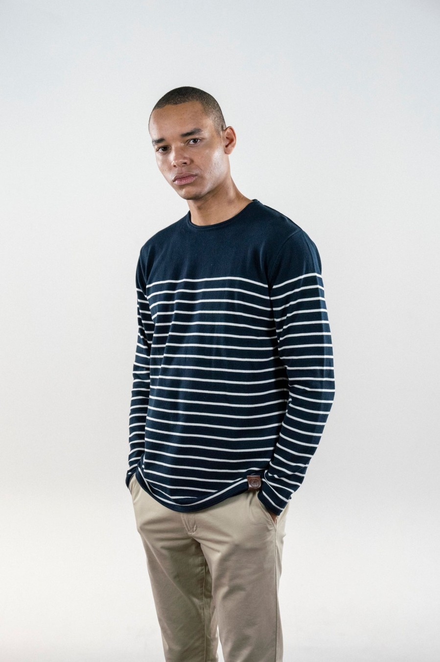 Mand LAKOR Strik | Svabergast Knit Navy