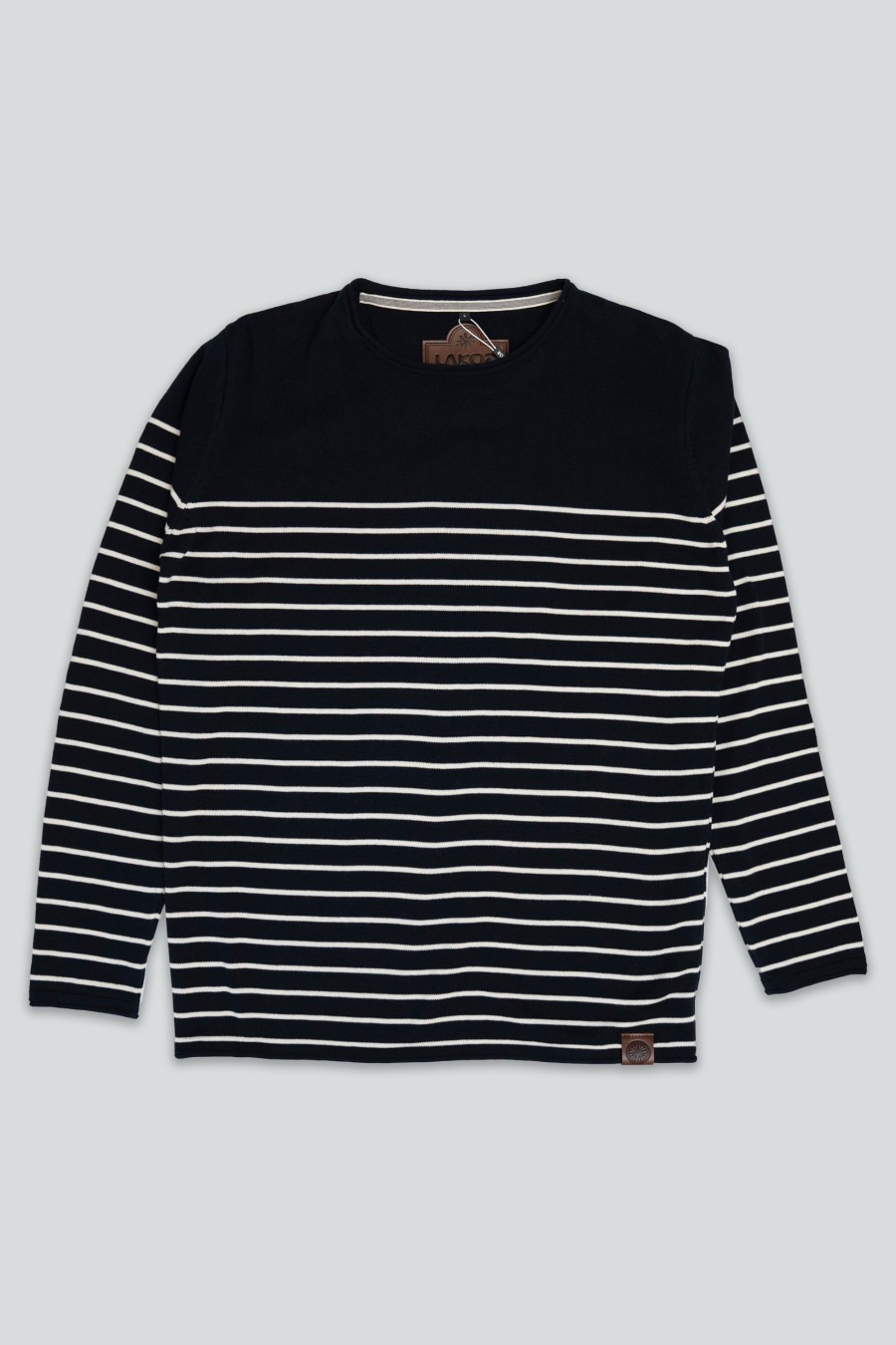 Mand LAKOR Strik | Svabergast Knit Navy