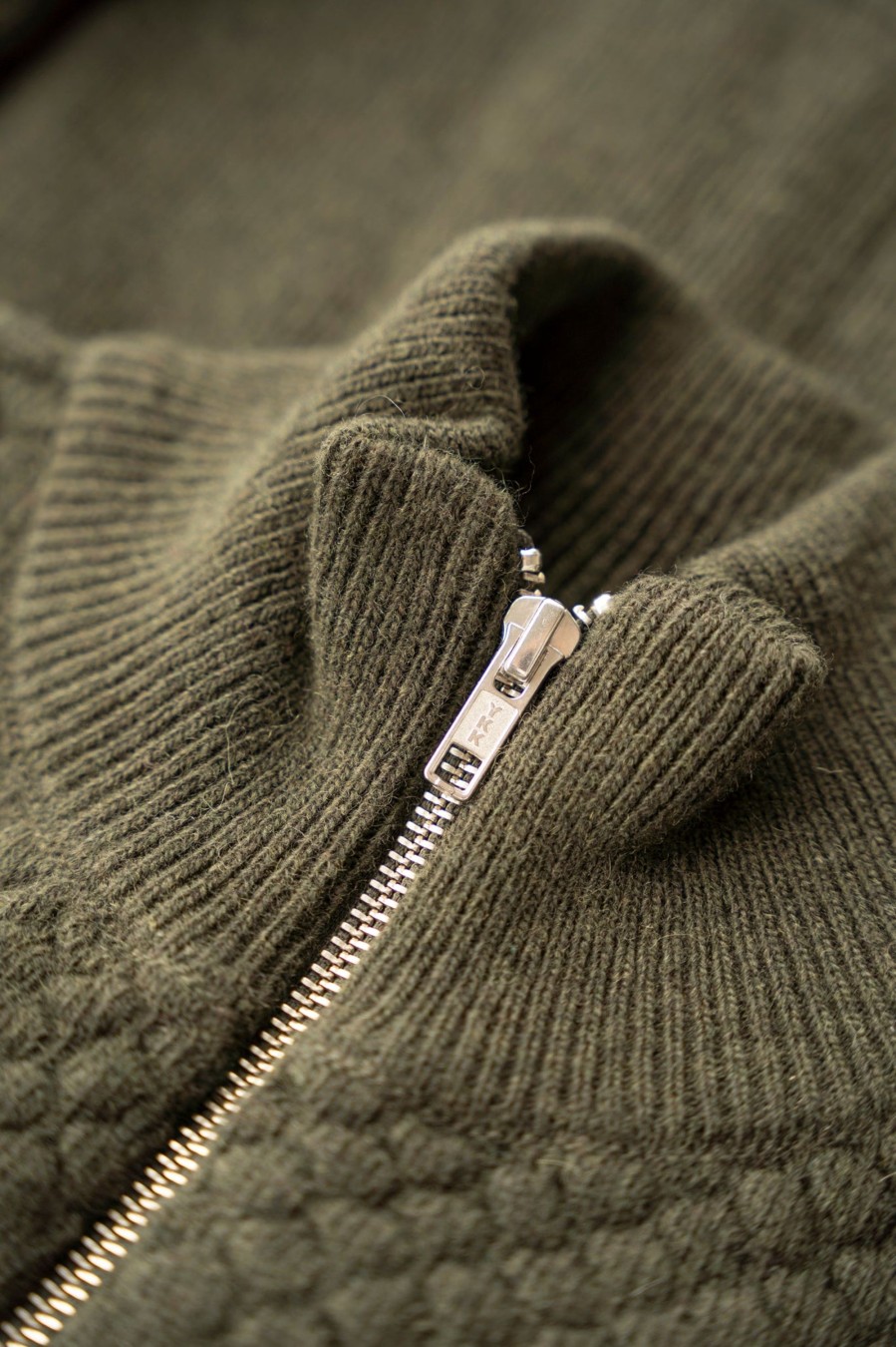 Mand LAKOR Strik | Haddock Knit Green