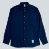 Mand LAKOR Skjorter | Oxford Shirt Blueberry