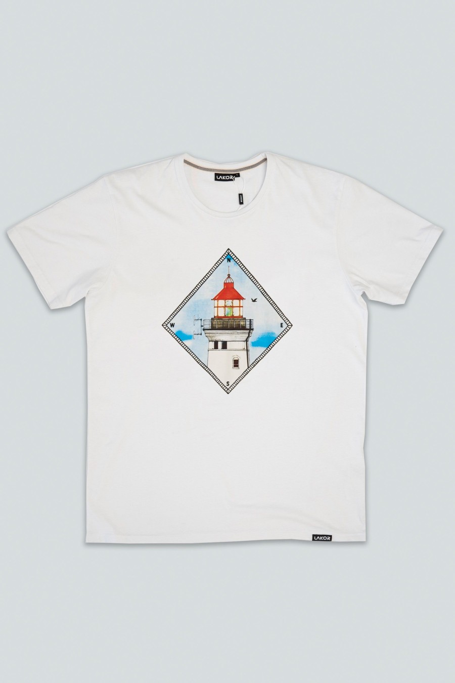 Mand LAKOR T-Shirts | White Sands Lighthouse T-Shirt