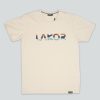 Mand LAKOR T-Shirts | Lakor Dunes T-Shirt Off White