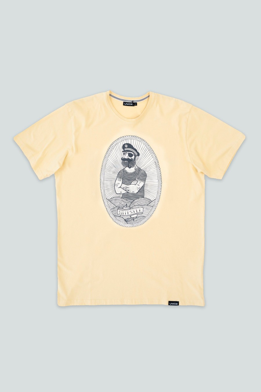 Mand LAKOR T-Shirts | Framed Legend T-Shirt Moonstone