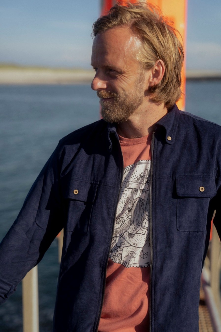 Mand LAKOR Skjorter | Nordberg Shirt Jacket