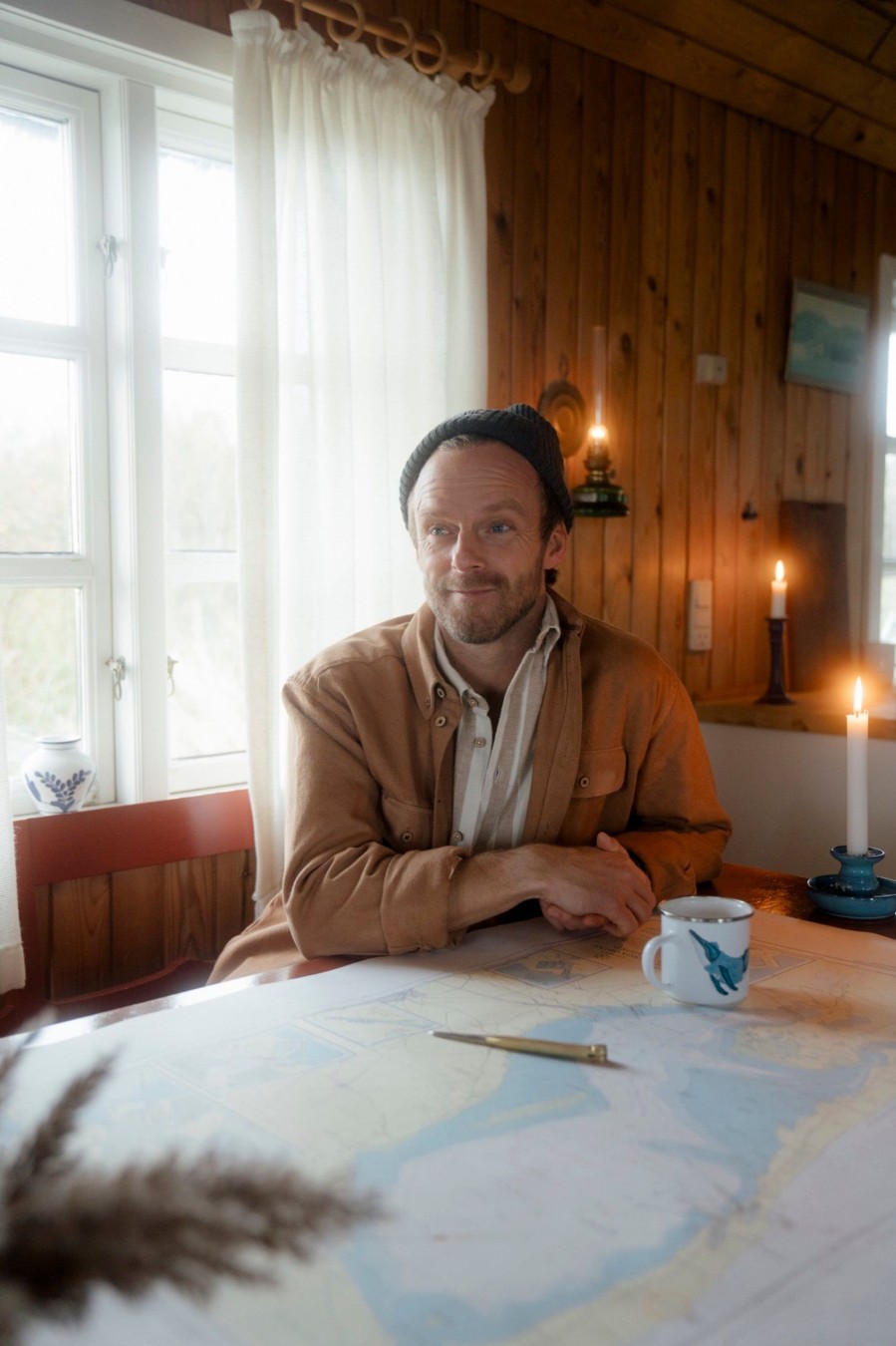 Mand LAKOR Skjorter | Knokkel Shirt Brown